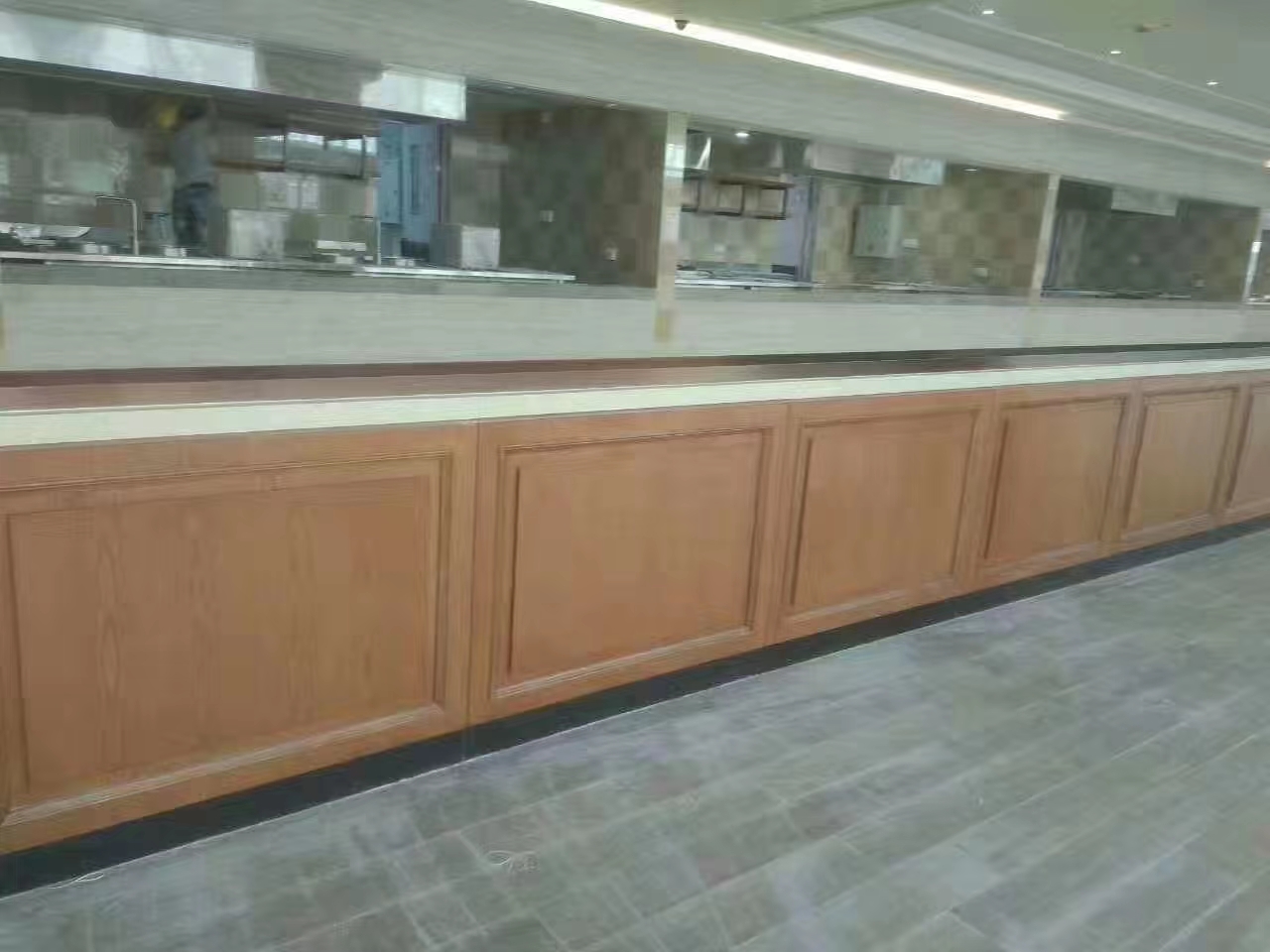 Custom food counter