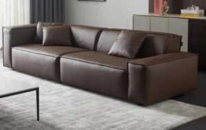 Genuine leather sofa