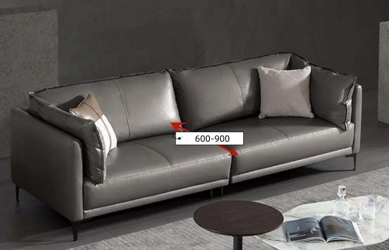 Seat depth of the sofa