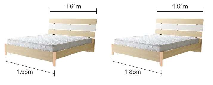 bed frame size